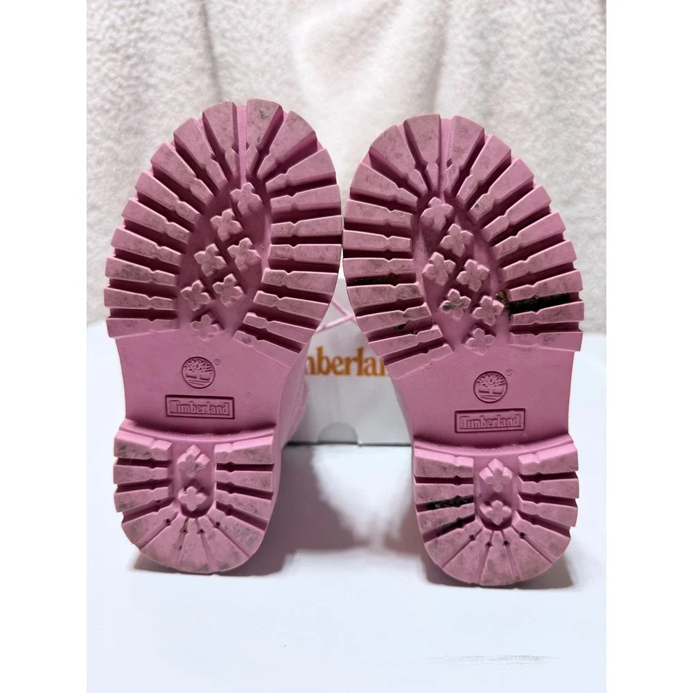Timberland original pink lace